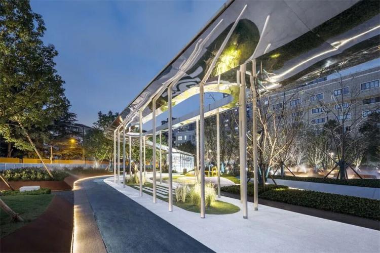 上海乐山绿地口袋公园